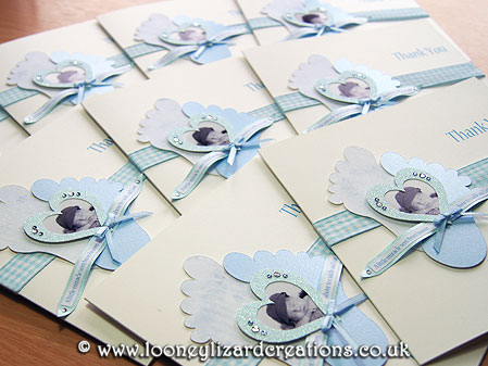 Baby thank you cards